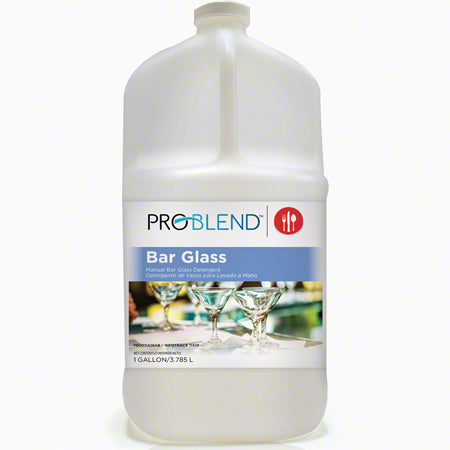 ProBlend™ Bar Glass Manual Detergent - 4/Gal.